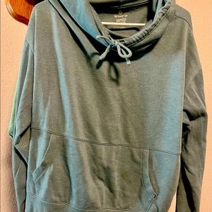 So cowl neck sweater large